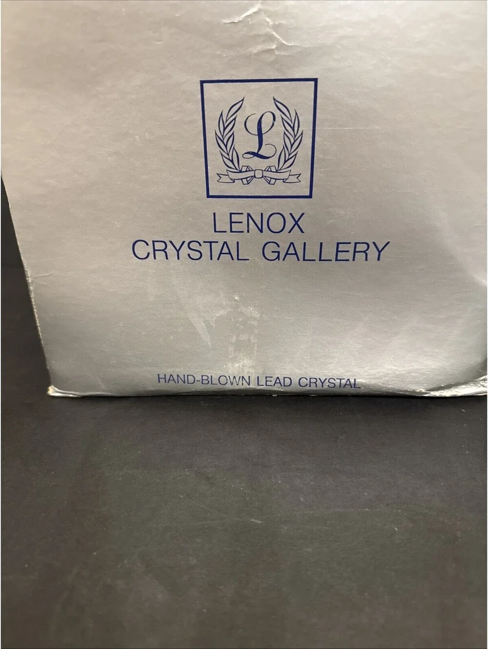 NEW Lenox Hand Blown Lead Crystal Mariner Decanter